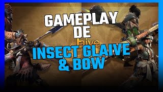 Monster Hunter Wilds Gameplay de Insect Glaive e Bow na gamescom2024 [upl. by Sontag594]