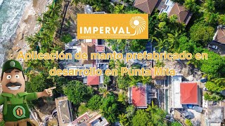 Impermeabilización con manto prefabricado para desarrollo en Punta Mita [upl. by Ezri]