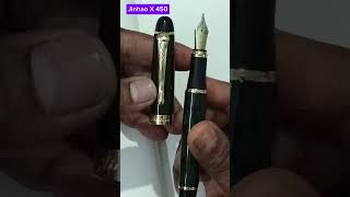 Jinhao X450  Fountain Pen  Jinhao  Chinese Pen  Fountain Pen Review  Golden Nib  Pen Shorts [upl. by Wye353]