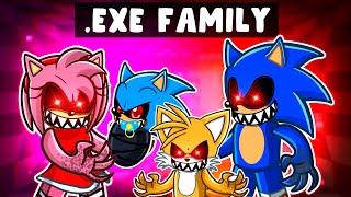 Adopted by a SONICEXE FAMILY in Roblox [upl. by Savinirs658]