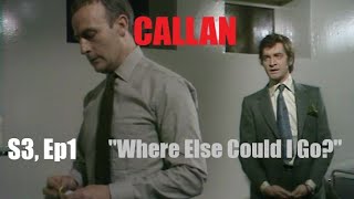 Callan 1970 Series 3 Ep 1 quotWhere Else Could I Goquot British TV Spy Drama Thriller [upl. by Heise]