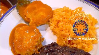 Las Originales Tortitas de Pollo en Salsa Roja [upl. by Mattland]