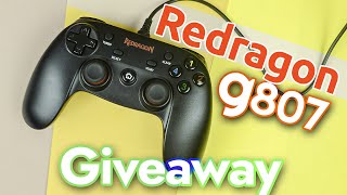 Redragon Saturn G807 Controller Review amp Giveaway  Bangla Gamepad Review [upl. by Nizam]