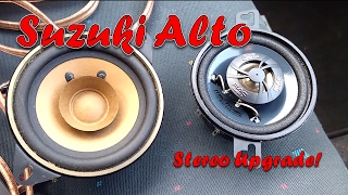 Suzuki Alto Sound System Upgrade [upl. by Crispa]