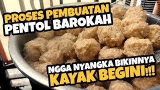 PROSES PEMBUATAN PENTOL BAROKAH UNTUK JUALAN BUKAN RESEP [upl. by Narak]