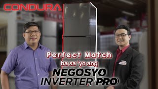 PERFECT MATCH  Condura Negosyo Inverter Pro [upl. by Festatus]