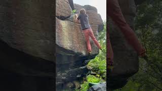 Parker 7a bouldering outdoorclimbing climbing outdoorbouldering [upl. by Okimik]