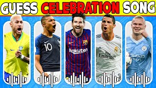 Guess LONG HAIR Song Celebration of Football Player ⚽ Ronaldo Messi Neymar Haaland Mbappe [upl. by Ligetti]