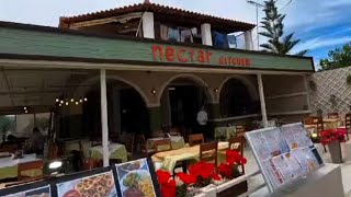 Greece Zante Kalamaki we have Lunch in a lovely taverna food review foodie travel greece [upl. by Russom]