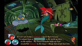 The Little Mermaid Animated Storybook Ariels Story Studio  Part 1  Read and Play Gameplay [upl. by Oneladgam]