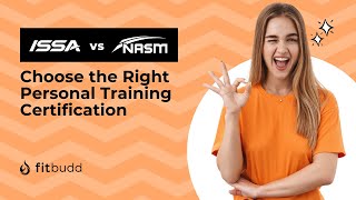 ISSA vs NASM Choosing the Right Personal Training Certification for You FitBudd personaltrainer [upl. by Reddin986]