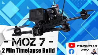 Build a fpv drone GEPRC MOZ7 in 2 minutes😅 “Time lapse”🛠️💻amp🚀 [upl. by Trumann]