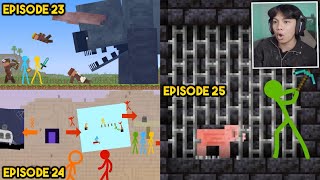 React Animation vs Minecraft In Real Time Season 3 Beda Episode Tapi Terjadi Bersamaan  PART 2 [upl. by Dimitri]