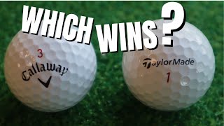 TaylorMade Tour Response vs Callaway Chrome Soft [upl. by Lenoil]