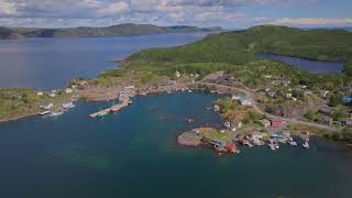 Southport Newfoundland  an Aerial perspective [upl. by Chafee]