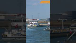 Binnenvaartschip Stanleystad en Avanti op de Noord binnenvaart scheepvaart wereldvandebinnenvaart [upl. by Nylirej]