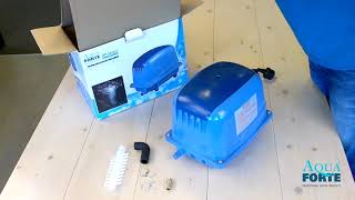 Unboxing the AquaForte AP airpump [upl. by Sackman]