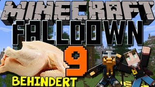 Das behinderte BRATHUHN ist behindert  Minecraft FALLDOWN 9  mit Thamstor [upl. by Iruj61]