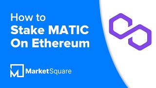 How to Stake MATIC on the Ethereum Network  Polygon Staking Tutorial [upl. by Ainot]