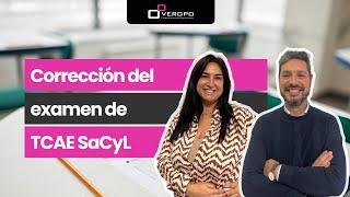 Corrección del examen de TCAE SaCyL 👩‍⚕️ [upl. by Eclud]