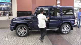 G63 AMG V8 Biturbo MercedesBenz in dark blue [upl. by Micaela]