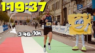 MEZZA MARATONA SUB 1H20 [upl. by Ayhdnas]