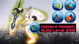 Build Halberd Assasin Level 290  Toram Online [upl. by Enicar]