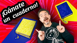 🏆💥 ¡CONCURSO 🎁 GÁNATE una de estas dos hermosas libretas artesanales 🔥 ¡¡DE REGALO 🔥  BOOKTUBE [upl. by Dnar838]