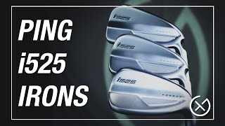 PING i525 IRONS REVIEW  Testing the newest PING Iron [upl. by Ennaitak]