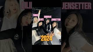 Blinkies who are 44 come here blackpink jennie jisoo lisa rosé [upl. by Aehtorod]