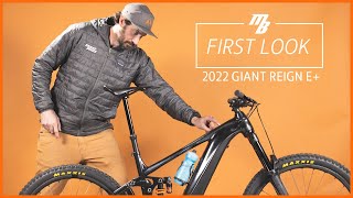 The ALL NEW 2022 Giant Reign E Ebike  Better than ever [upl. by Etiuqal]