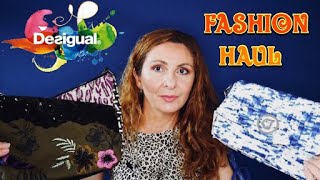 Desigual  Handbags and Fashion Haul  Desigual Queen Miracle amp Blue Waves Amorgos Bags Review [upl. by Nonez797]