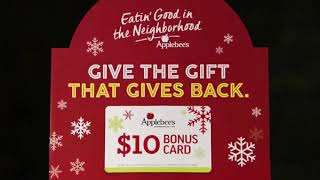 Applebees Holiday Gift Card [upl. by Melva770]