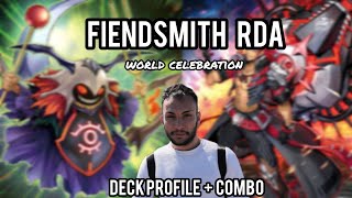 Fiendsmith Red Dragon Archfiend  Deck Profile  Combo  RDA Yugioh World Celebration Championship [upl. by Ofloda]