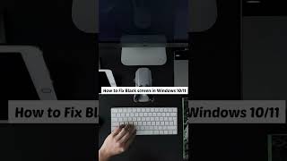 How to Fix Black screen in Windows 1011 [upl. by Buck]