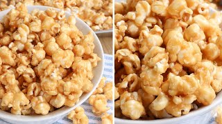 Easy Caramel Popcorn 😋 [upl. by Tamma74]