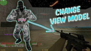 How To Change View Model FOV In CS 16 [upl. by Gans798]