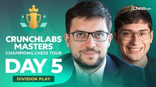 Alireza vs MVL In All French Winners Final Will Wesley Eliminate Magnus CrunchLabs Masters Day 5 [upl. by Adahs]