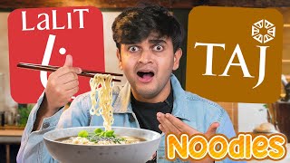 Rs1200 Lalit vs Rs1200 Taj Noodles [upl. by Llertnor]