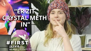 EMMA WORTELBOER over DRUGSKLUIS BNN FIRST LIVE [upl. by Kcid]