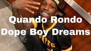 Quando RondoDope Boy Dreams clean lyrics [upl. by Mcnamara]