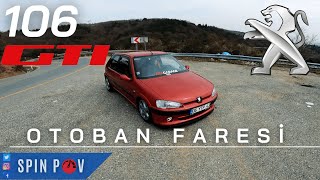 1997 PEUGEOT 106 GTi  POV Test Drive Binaural Audio [upl. by Evangeline]