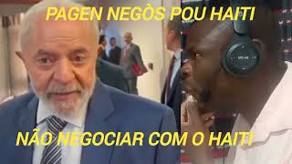 Deklarsyon Prezidan Lula sou Haiti pagen negosyasyon avèk Ayiti [upl. by Ponton]