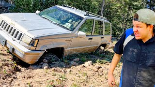 Jeep Rescue Stuck In The Mud For 3 Months On Boulder Mtn [upl. by Dlabihcra]