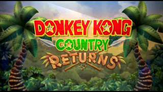 Donkey Kong Country Returns  Rocket Barrel 1 [upl. by Einaffyt]