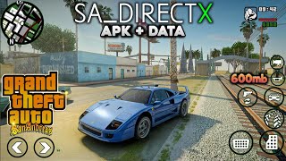 Direct X 30 GTA SA Graphics Modpack For All Android Supported 🔥 [upl. by Epps]