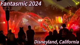 Disneyland CaliforniaFantasmic show 2024 [upl. by Shandee]