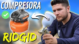 COMPRESOR DE AIRE COMPACTO RIDGID ¿Buena opción  A DARLE [upl. by Han]