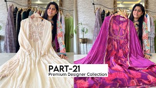 Premium Designer Collection  Cotton Suits Muslin Suits  Designer Collection Part21 [upl. by Aifos]