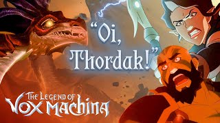 Vox Machina Take On Thordak  The Legend of Vox Machina Season 3 [upl. by Eenot593]